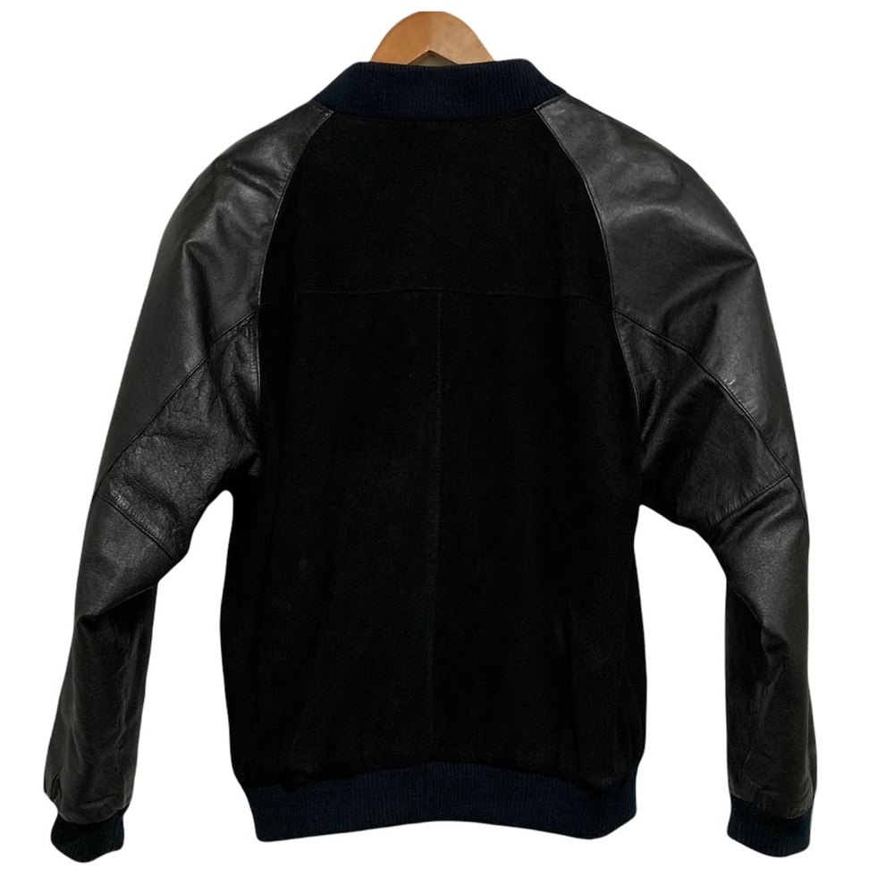 Code Zero Intensity Zip Up Leather Suede Jacket - image 2
